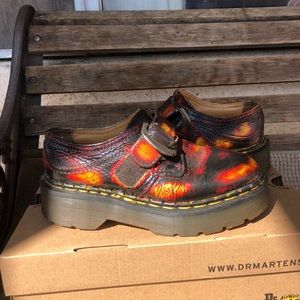 Vintage Dr Martens Rub Off Platforms